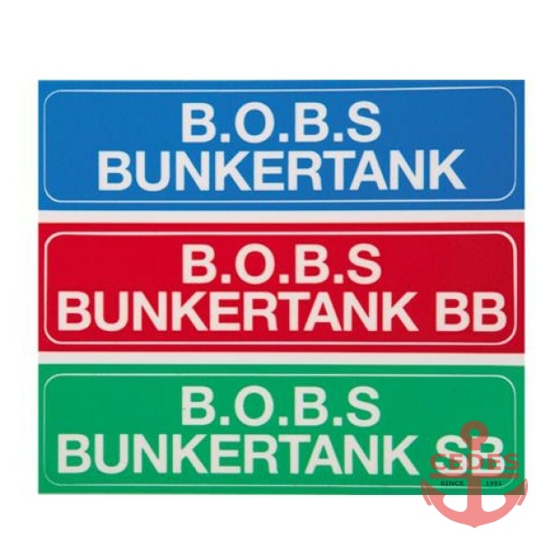 Sticker bobs bunkertank +BB +SB