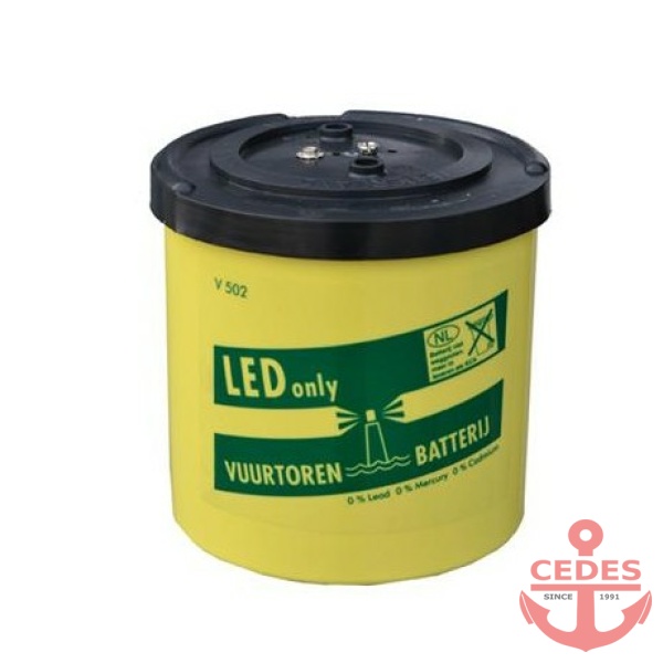 Batterij voor Vuurtoren LED ankerlantaarn