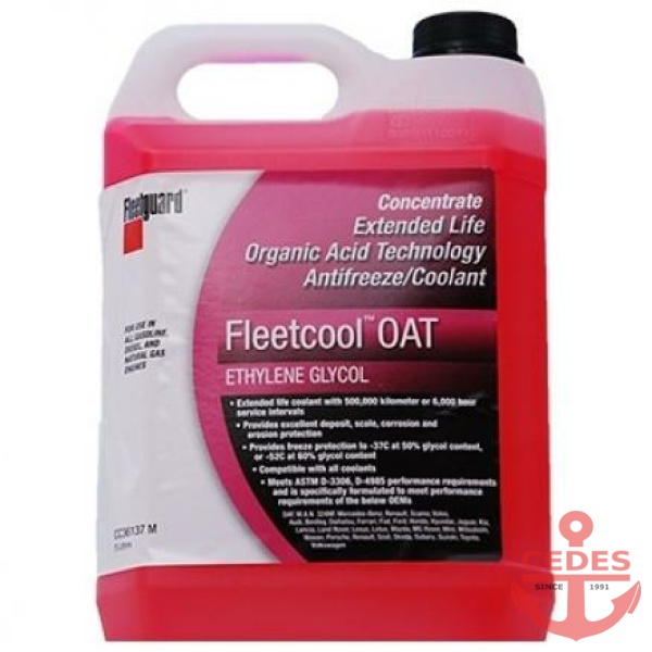 Fleetguard koelvloeistof Fleetcool OAT (roze) 20ltr